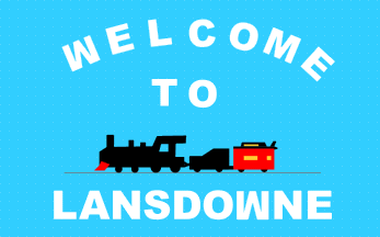 [Flag of Lansdowne, Maryland]