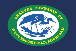 [Flag of West Bloomfield Charter Township, Oakland County, Michigan]