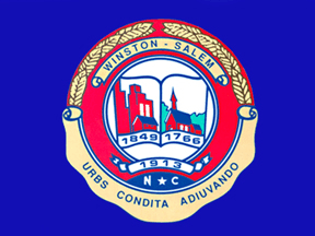 [Flag of Winston-Salem, North Carolina]