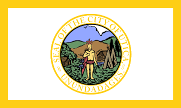 [Flag of Utica, New York]