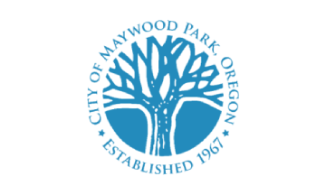[Flag of Maywood Park, Oregon]