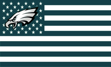 [Philadelphia Eagles allegiance flag]