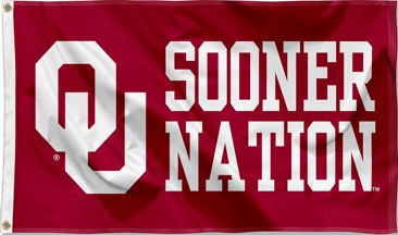 [Supporters flag]