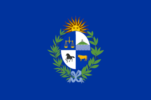 [Presidential flag]