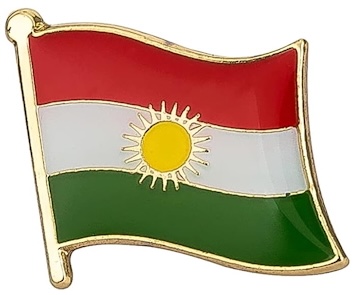 [flag pin]