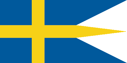 [Swedish naval ensign]
