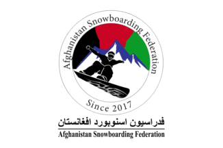 [Flag of Afghanistan Snowboarding Federation]