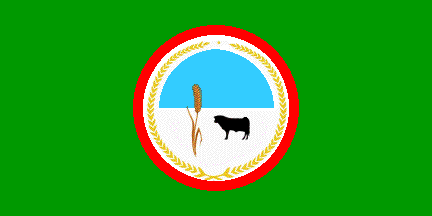 [Flag of General Alvear District]