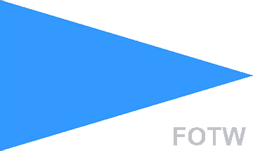 Beach light blue flag
