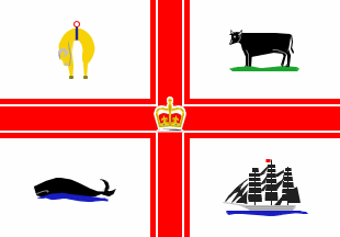 [City of Melbourne flag]