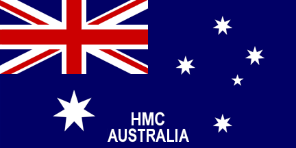[Reconstruction of Australian Customs Flag 1901, according to Manifest]