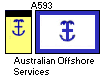 [Australian Offshore Services houseflag and funnel]