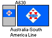 [Australia-South America Line houseflag and funnel]