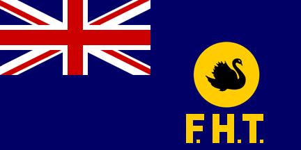 [Fremantle Harbour Trust flag pre-1953]