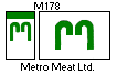[Metro Meat Ltd. houseflag and funnel]