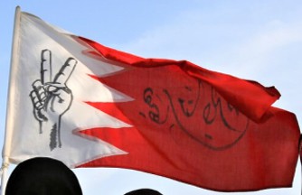 [Shia-Muslim protest flag]