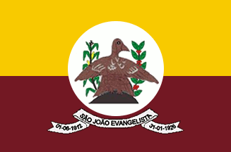 [Flag of São João Evangelista, Minas Gerais