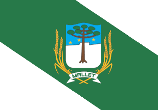 [Flag of Mallet, PR (Brazil)]