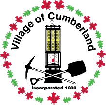 [Flag of Cumberland, BC, Canada]