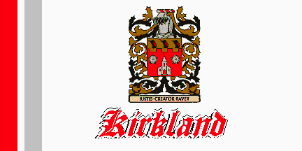 [Kirkland armorial flag]