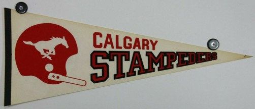 [Calgary Stampeders Pennant #3]