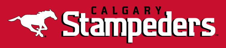 [Calgary Stampeders wordmark Logo 2012-present]