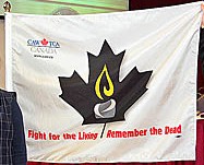 National Day of Mourning flag