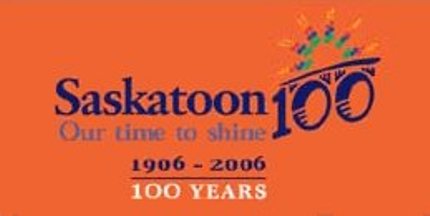 Saskatoon centennial flag