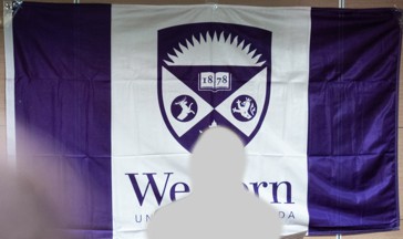 University of Western Onatrio flag