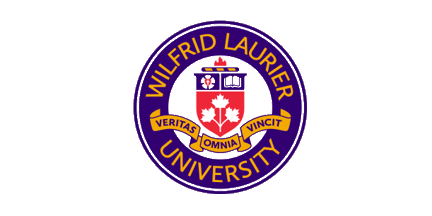 [Wilfrid Laurier University flag]