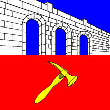 [Flag of Les Ponts-de-Martel]