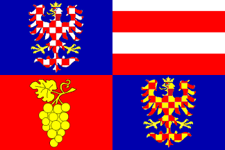 [South Moravian Region flag]