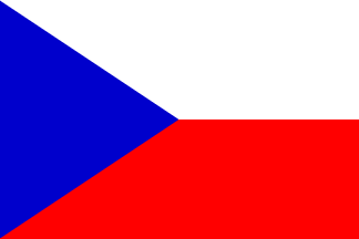Czech Small Flags 30 x 45cm Banner 18x12 in AZ FLAG Czech Republic Flag 18'' x 12'' Cords 
