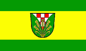 [Ahrensfelde municipal flag]