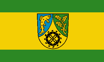 [Schlaubetal municipal flag]