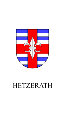[Hetzerath municipal banner]