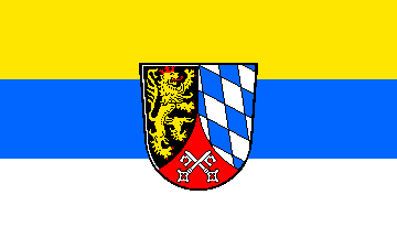 [Oberpfalz District flag (Bavaria, Germany)]