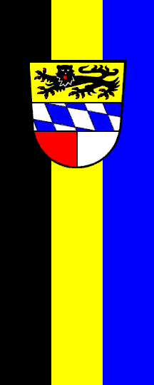 [Wertingen County flag 1972 (Germany)]