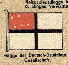 [German East Africa Company (DOAG) 1916 Flag Book]