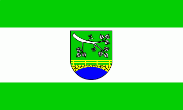 [Großthiemig municipal flag]