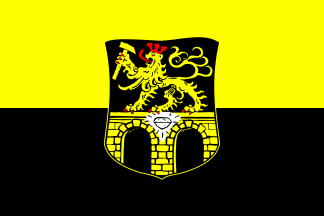 [Brücken (Pfalz) municipal flag]