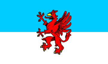 [West Pomerania, Proposal for Regional Service Flag 1992 (Mecklenburg-West Pomerania, Germany)]