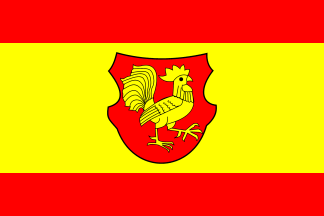 [Hahnheim municipal flag]