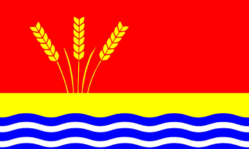 [Bosbüll municipal flag]