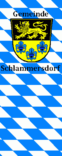 [Schlammersdorf municipal banner]