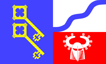 [Lebrade municipal flag]