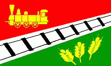 [Hollenbek municipal flag]
