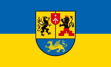 [Vorpommern-Rügen County flag]