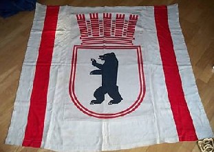 [East Berlin flag with vertical stripes]