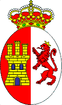 [Lesser Coat-of-Arms 1785-1931, used on ensigns and rank flags (Spain)]